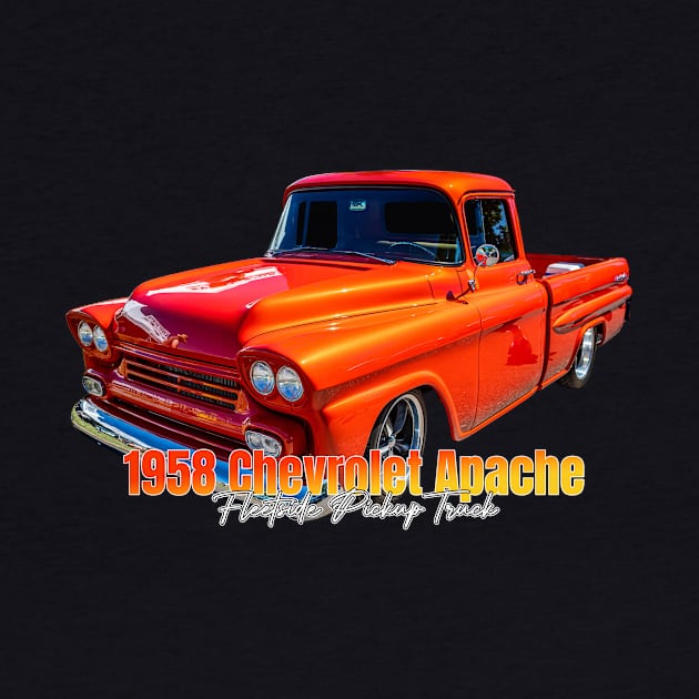 1958 Chevrolet Apache Fleetside Pickup Truck by Gestalt Imagery